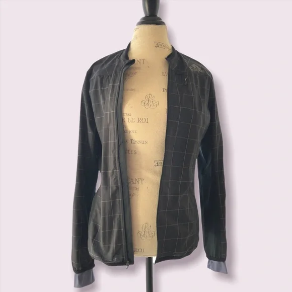 Adidas Reflective Running Windbreaker Zip Up Sweater - Picture 2 of 13